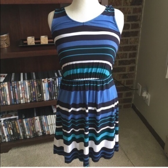 Merona Striped Dress - Picture 1 of 3